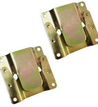 Hängende Nachttische 2 Stk. Hochglanz-Weiß 40x31x27 cm