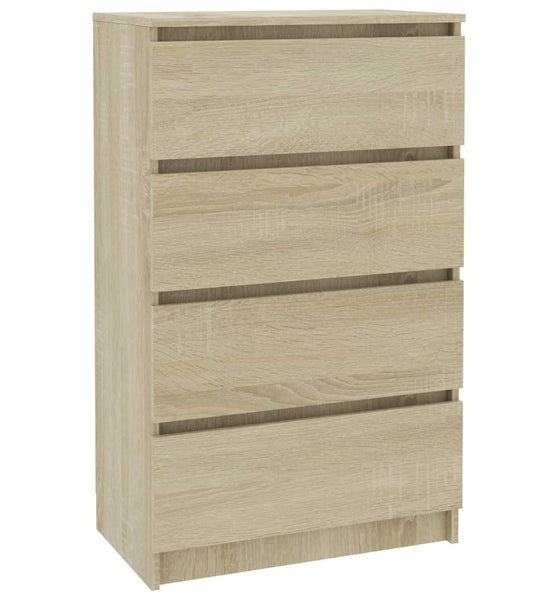 Sideboard Sonoma-Eiche 60x35x98,5 cm Holzwerkstoff