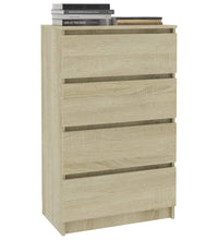 Sideboard Sonoma-Eiche 60x35x98,5 cm Holzwerkstoff