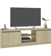 TV-Schrank Sonoma-Eiche 120×30×35,5 cm Holzwerkstoff