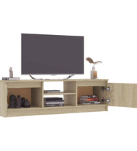 TV-Schrank Sonoma-Eiche 120×30×35,5 cm Holzwerkstoff