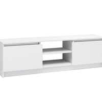 TV-Schrank Hochglanz-Weiß 120×30×35,5 cm Holzwerkstoff