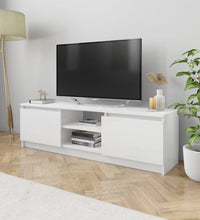 TV-Schrank Hochglanz-Weiß 120×30×35,5 cm Holzwerkstoff
