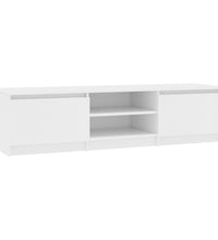 TV-Schrank Weiß 140×40×35,5 cm Holzwerkstoff