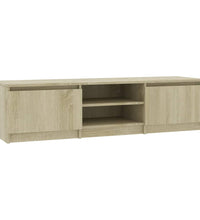 TV-Schrank Sonoma-Eiche 140x40x35,5 cm Holzwerkstoff