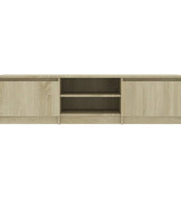 TV-Schrank Sonoma-Eiche 140x40x35,5 cm Holzwerkstoff