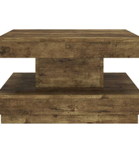 Couchtisch Dunkelbraun 60x60x35 cm MDF
