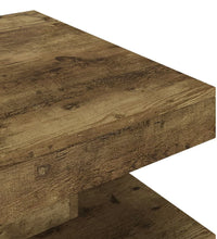 Couchtisch Dunkelbraun 60x60x35 cm MDF