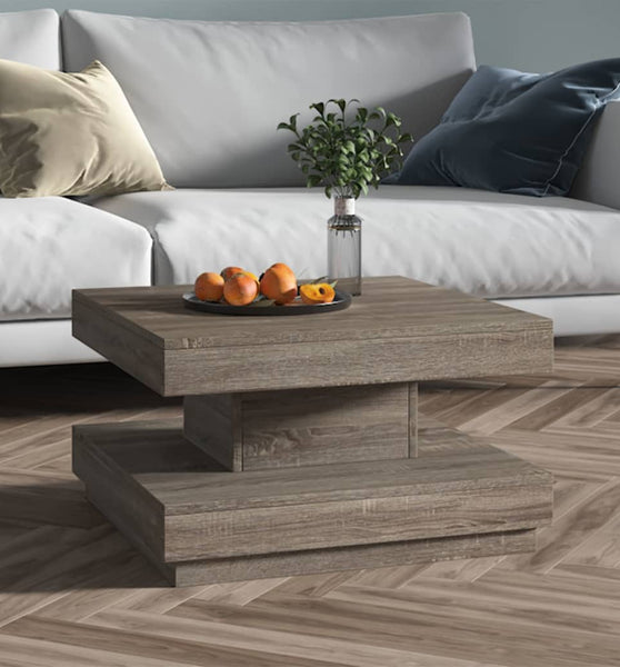 Couchtisch Grau 60x60x35 cm MDF