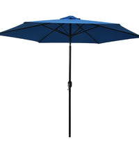Sonnenschirm mit Metall-Mast 300 cm Azurblau