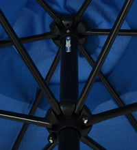 Sonnenschirm mit Metall-Mast 300 cm Azurblau