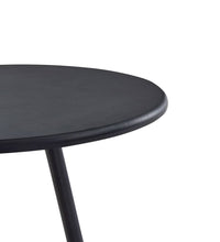 Bartisch Schwarz 60×107,5 cm MDF