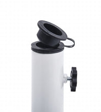 Sonnenschirmständer Weiß 12 kg 48 cm Gusseisen