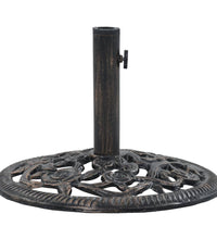 Sonnenschirmständer Bronze 12 kg 48 cm Gusseisen