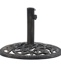 Sonnenschirmständer Bronze 12 kg 48 cm Gusseisen