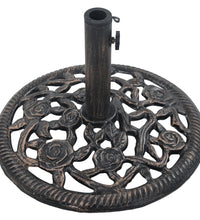 Sonnenschirmständer Bronze 12 kg 48 cm Gusseisen