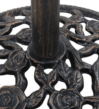 Sonnenschirmständer Bronze 12 kg 48 cm Gusseisen