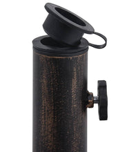 Sonnenschirmständer Bronze 12 kg 48 cm Gusseisen