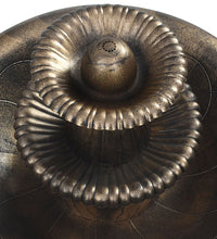 Vogelbad mit Springbrunnen Bronzen 50×91 cm Kunststoff