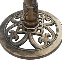 Vogelbad mit Springbrunnen Bronzen 50×91 cm Kunststoff