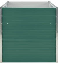 Hochbeet 160 x 80 x 77 cm Verzinkter Stahl Grün