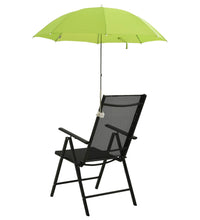 Sonnenschirme für Campingstühle 2 Stk. Grün 105 cm
