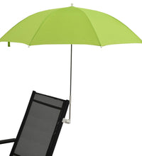 Sonnenschirme für Campingstühle 2 Stk. Grün 105 cm