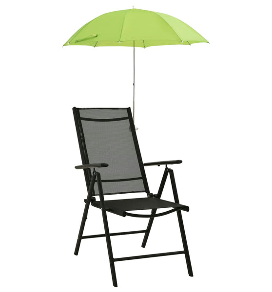 Sonnenschirme für Campingstühle 2 Stk. Grün 105 cm