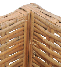 Ecksofa mit Kissen Natürliches Rattan