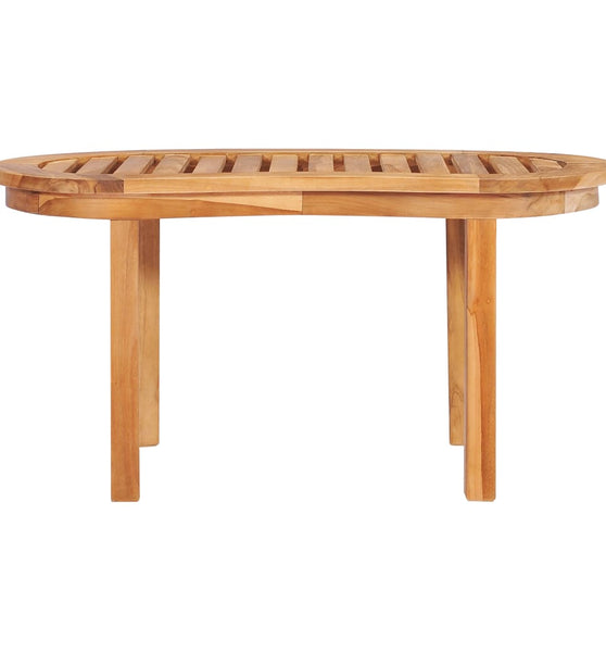 Couchtisch 90x50x45 cm Massivholz Teak