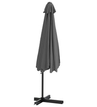 Sonnenschirm mit Stahlmast 300 cm Anthrazit