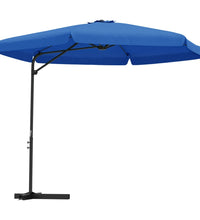 Sonnenschirm mit Stahl-Mast 300 cm Azurblau