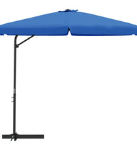 Sonnenschirm mit Stahl-Mast 300 cm Azurblau