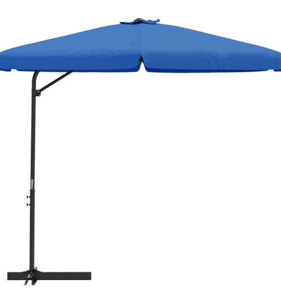 Sonnenschirm mit Stahl-Mast 300 cm Azurblau