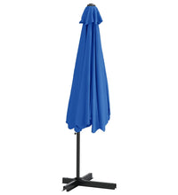 Sonnenschirm mit Stahl-Mast 300 cm Azurblau