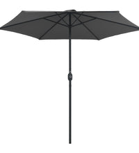 Sonnenschirm mit Aluminium-Mast 270x246 cm Anthrazit