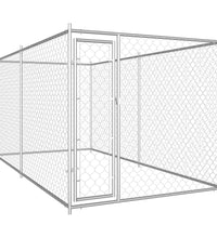 Outdoor-Hundezwinger 382x192x185 cm