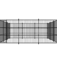 Outdoor-Hundezwinger 450×450×185 cm
