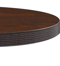 Bistrotisch Dunkelbraun 50 cm MDF