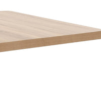 Bistrotisch Hellbraun 80x80 cm MDF