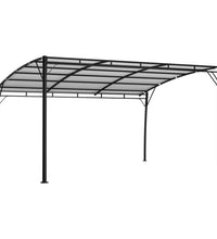 Garten-Sonnenschutz 4x3x2,55 m Cremeweiß