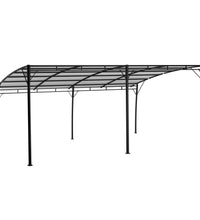 Garten-Sonnenschutz 6x3x2,55 m Cremeweiß