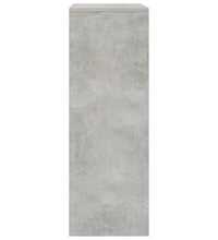 Sideboard mit 6 Schubladen Betongrau 50x34x96 cm Holzwerkstoff