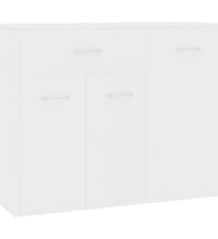 Sideboard Weiß 88x30x70 cm Holzwerkstoff