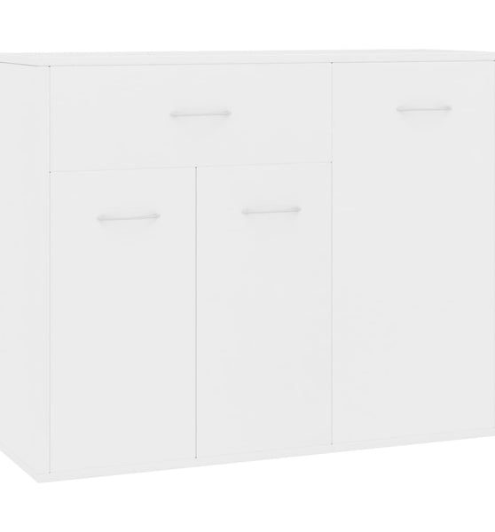 Sideboard Weiß 88x30x70 cm Holzwerkstoff