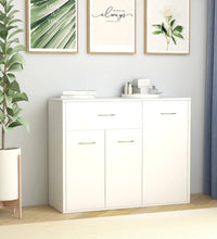 Sideboard Weiß 88x30x70 cm Holzwerkstoff
