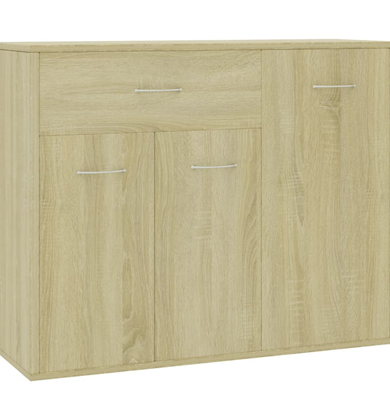 Sideboard Sonoma-Eiche 88x30x70 cm Holzwerkstoff