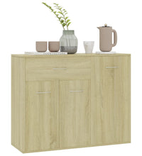 Sideboard Sonoma-Eiche 88x30x70 cm Holzwerkstoff