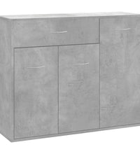 Sideboard Betongrau 88x30x70 cm Holzwerkstoff