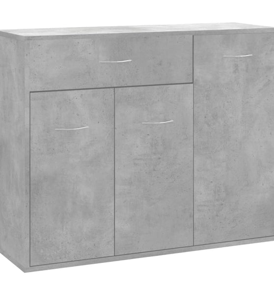 Sideboard Betongrau 88x30x70 cm Holzwerkstoff
